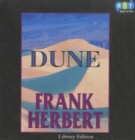 Dune (Unabridged Audio CD) cover