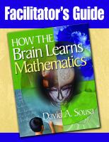 How the Brain Learns Mathematics Facilitator's Guide cover