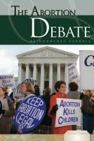 The Abortion Debate cover