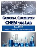 General Chemistry Laboratory Chem 10600 cover