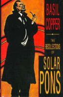 The Recollections of Solar Pons cover