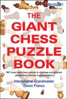 The Giant Chess Puzzle Book cover