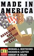 Made in America Regaining the Productivity Edge cover