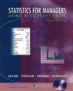 Statistics for Managers Using Micosoft Excel cover