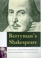 Berryman's Shakespeare cover