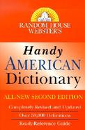 Random House Webster's Handy American Dictionary cover