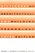 Dictionary of Architectural and Building Technology cover