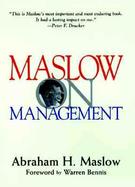 Maslow on Management cover