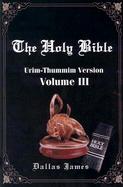 The Holy Bible Urim-Thummim Version cover