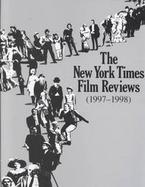 The New York Times Film Reviews 1997-1998 cover