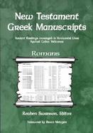 New Testament Greek Manuscripts Romans cover