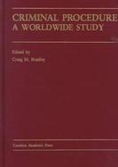 Criminal Procedure A Worldwide Study cover