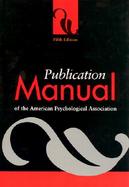 Publication Manual of the American Psychological Association cover