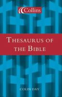 Collins Thesaurus of the Bible cover