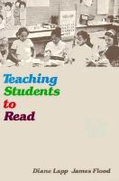 Teaching Students to Read cover