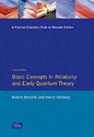 Basic Concepts in Relativity and Early Quantum Theory cover