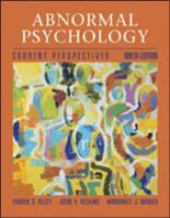 MP, Abnormal Psychology with Student CD and PowerWeb: Current Perspectives: WITH Student CD AND PowerWeb cover