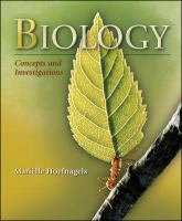 Biology Concepts and Investigations cover