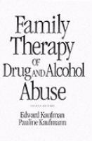 Family Therapy of Drug and Alcohol Abuse cover