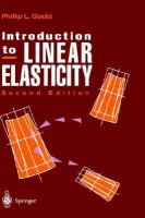 Introduction to Linear Elasticity cover