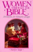 Women Through the Bible: Devotions for Women's Groups cover