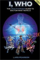 I, Who The Unauthorized Guide to Doctor Who cover