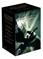 Percy Jackson pbk 5-book boxed Set cover