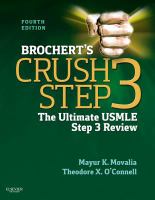 Brochert's Crush Step 3 : The Ultimate USMLE Step 3 Review cover