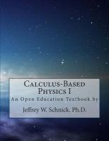 Calculus-Based Physics I cover