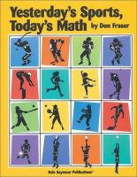 Yesterday's Sports, Today's Math cover