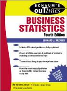 Schaum's Outline of Theory and Problems of Business Statistics cover
