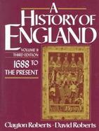 History of England: 1688 to the Present, Vol. II cover