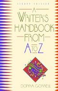 A Writer's Handbook from A to Z cover
