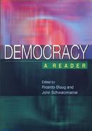 Democracy A Reader cover