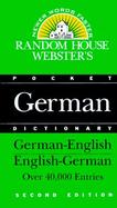 Random House Webster's Pocket German Dictionary cover