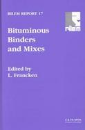 Bituminous Binders and Mixtures cover