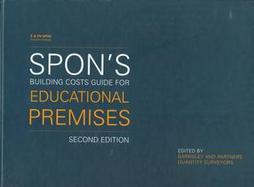 Spon's Building Costs Guide for Educational Premises cover