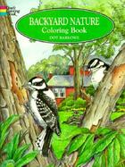Backyard Nature Coloring Book cover