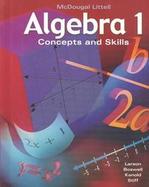 Algebra 1 Concepts and Skills cover