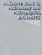 Source Book in Astronomy and Astrophysics cover