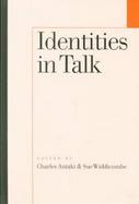 Identities in Talk cover