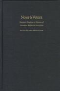 Nova & Vetera Patristic Studies in Honor of Thomas Patrick Halton cover