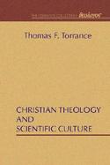 Christian Theology and Scientific Culture cover