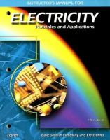 Instructor's Manual for Electricity : Principles and Applications cover