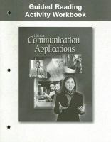 Communication Applications, Guided Reading Activity Workbook cover