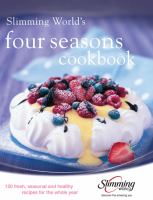Slimming World's Four Seasons Cookbook cover