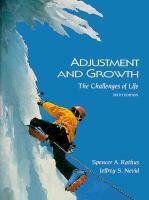 Adjustment & Growth cover