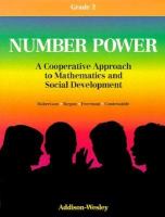 Number Power A Cooperative Approach to Mathematics and Social Development/Grade 2 cover