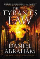 The Tyrant's Law cover