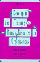 Developing and Training Human Resources in Organizations cover